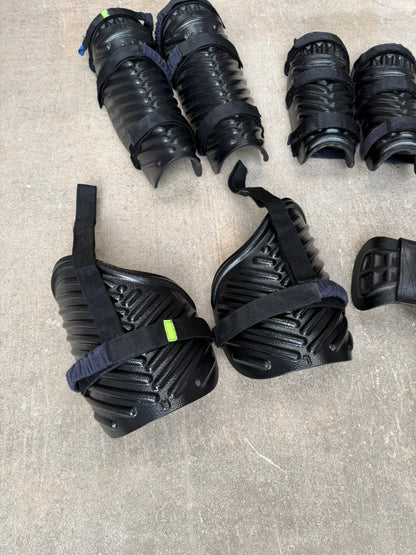 Ex Police Riot Guard Set Arms Thigh Leg & Foot Security Dog Handler Paintball Airsoft