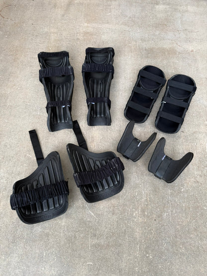 Ex Police Riot Guard Set Arms Thigh Leg & Foot Security Dog Handler Paintball Airsoft
