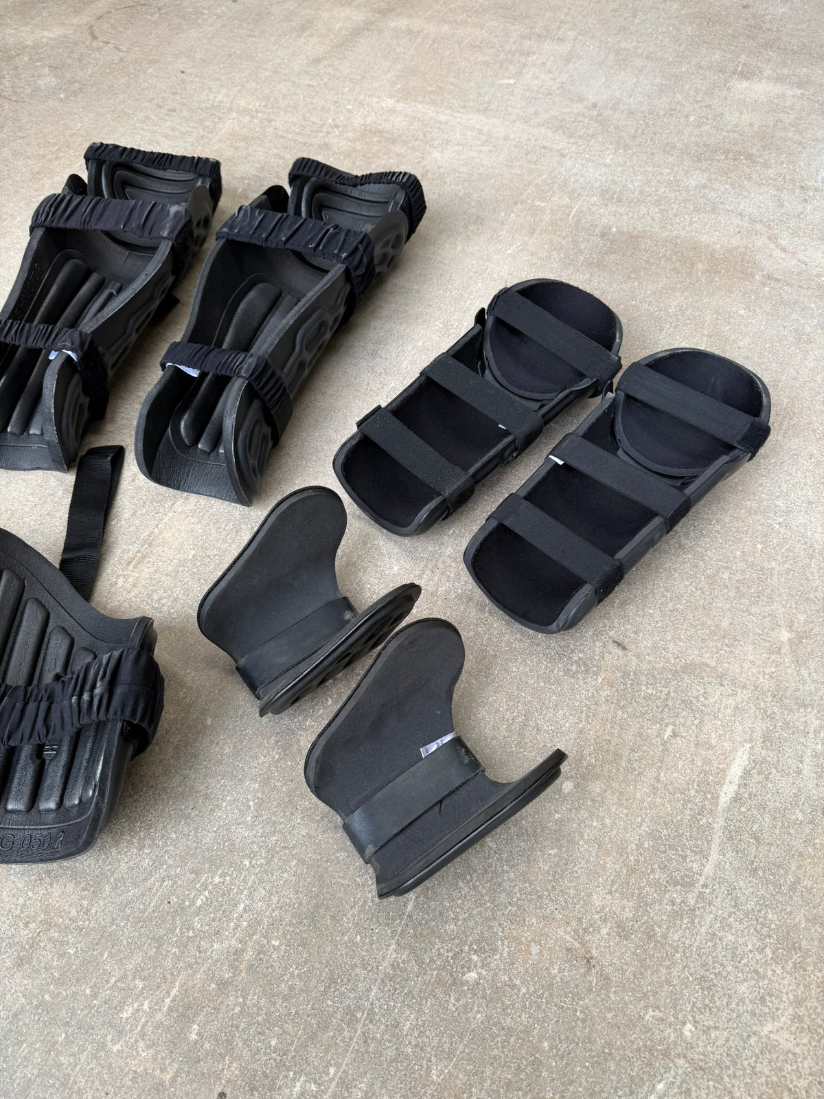 Ex Police Riot Guard Set Arms Thigh Leg & Foot Security Dog Handler Paintball Airsoft