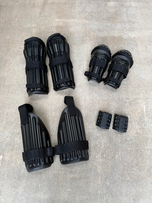 Ex Police Riot Guard Set Arms Thigh Leg & Foot Security Dog Handler Paintball Airsoft