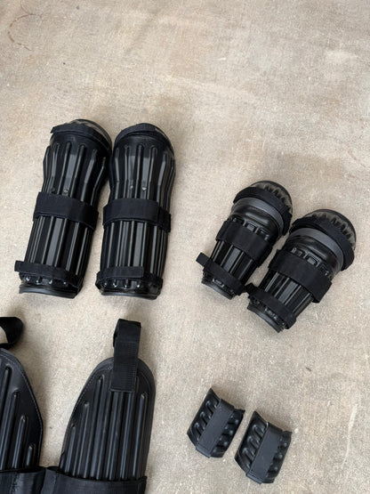 Ex Police Riot Guard Set Arms Thigh Leg & Foot Security Dog Handler Paintball Airsoft