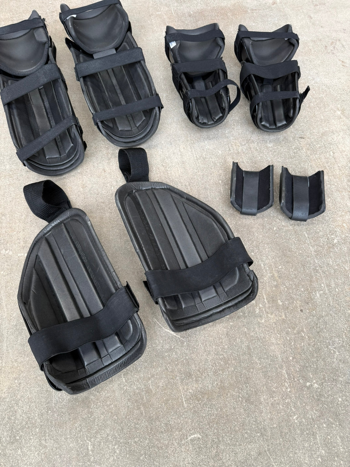 Ex Police Riot Guard Set Arms Thigh Leg & Foot Security Dog Handler Paintball Airsoft