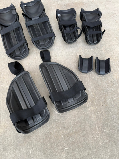Ex Police Riot Guard Set Arms Thigh Leg & Foot Security Dog Handler Paintball Airsoft