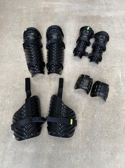 Ex Police Riot Guard Set Arms Thigh Leg & Foot Security Dog Handler Paintball Airsoft