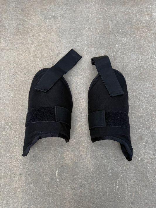 Ex Police Riot Upper Leg Thigh Guards PAIR Public Order Guards Airsoft Paintball Cosplay