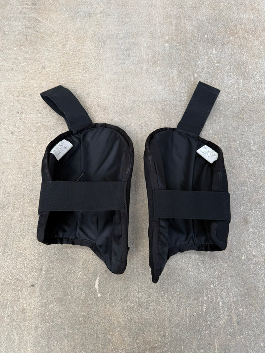 Ex Police Riot Upper Leg Thigh Guards PAIR Public Order Guards Airsoft Paintball Cosplay