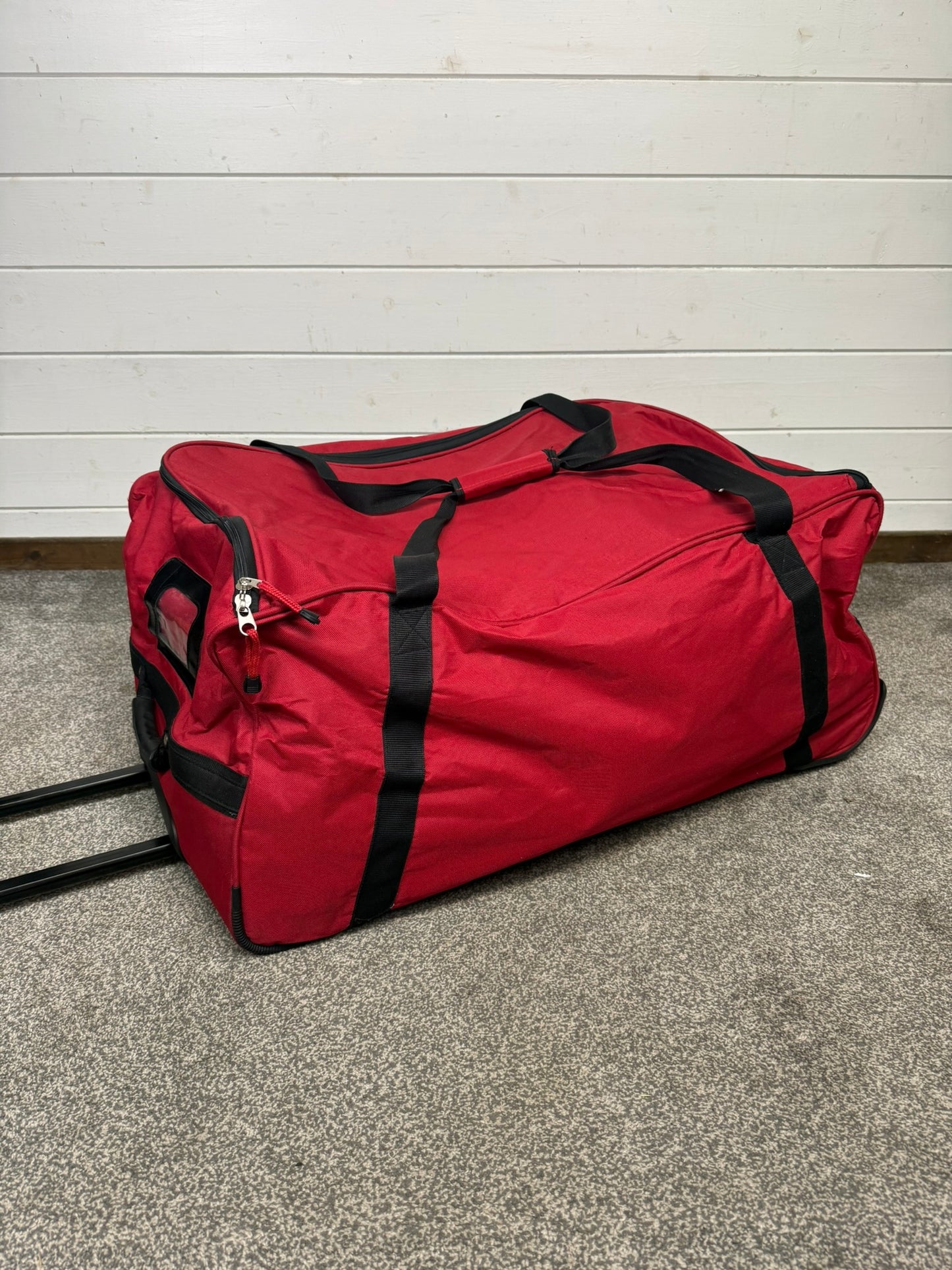 Ex Police Large Holdall Wheeled Suitcase Deployment Bag PSU Riot Bag