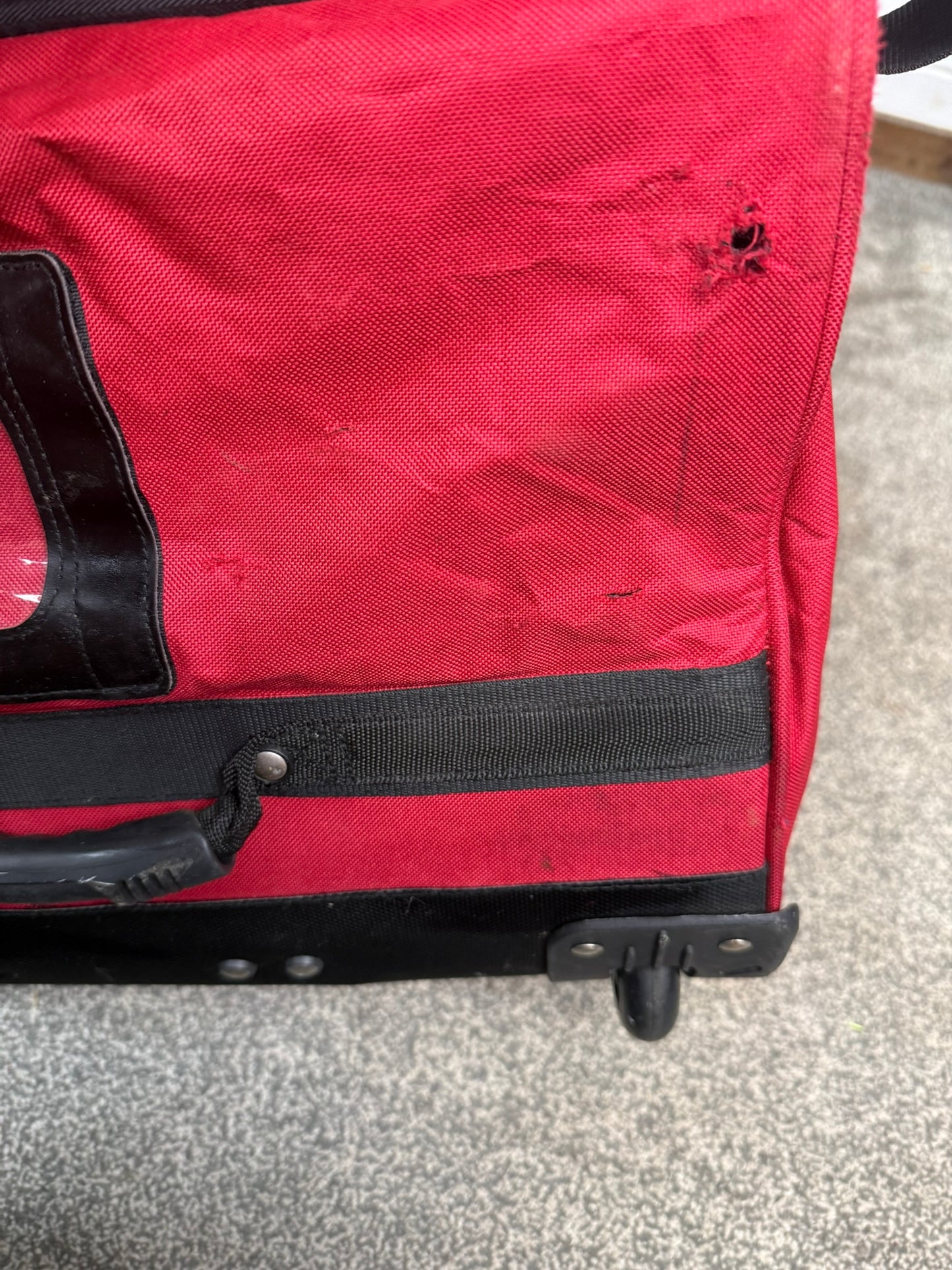 Ex Police Large Holdall Wheeled Suitcase Deployment Bag PSU Riot Bag