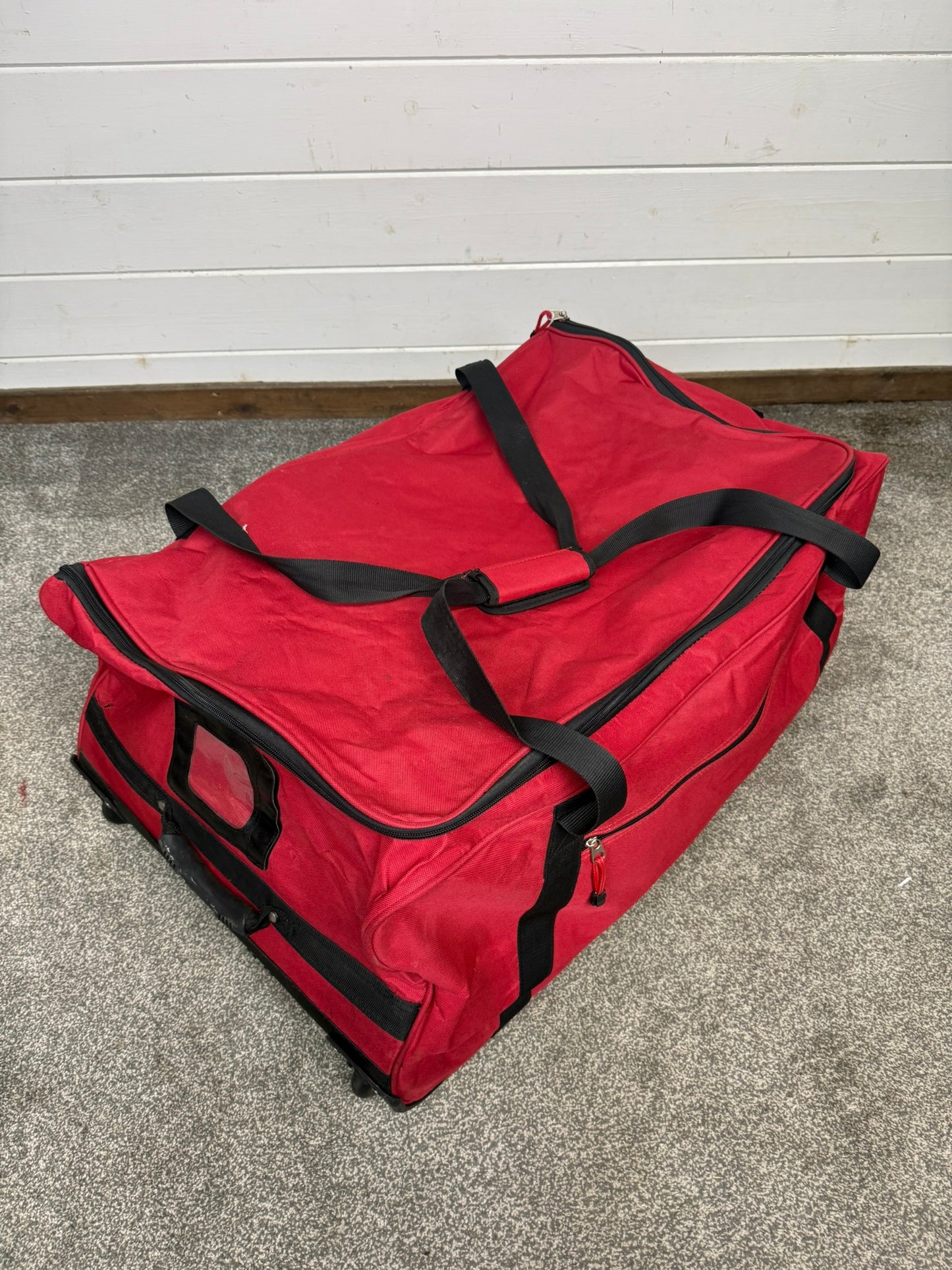 Ex Police Large Holdall Wheeled Suitcase Deployment Bag PSU Riot Bag