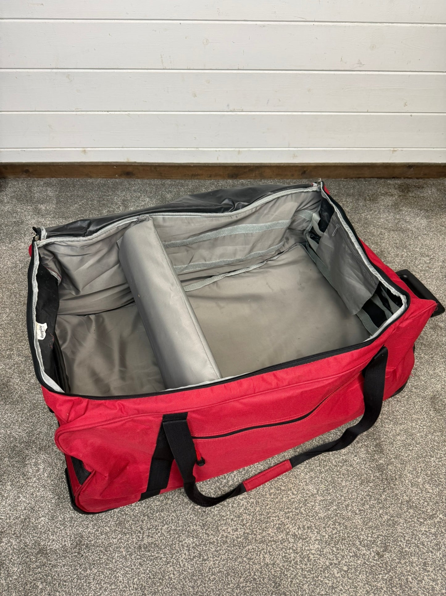 Ex Police Large Holdall Wheeled Suitcase Deployment Bag PSU Riot Bag