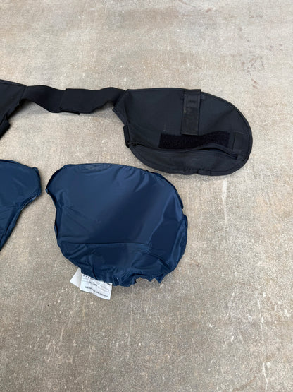 Ex Police Shoulder Body Armour With Panels Anti Stab & Ballistic HG2 / KR2 / SP2