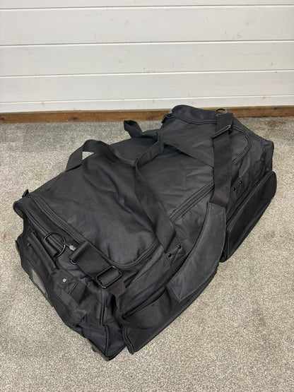 Ex Police Large Black Wheeled Holdall 100L Deployment Travel Kit Bag