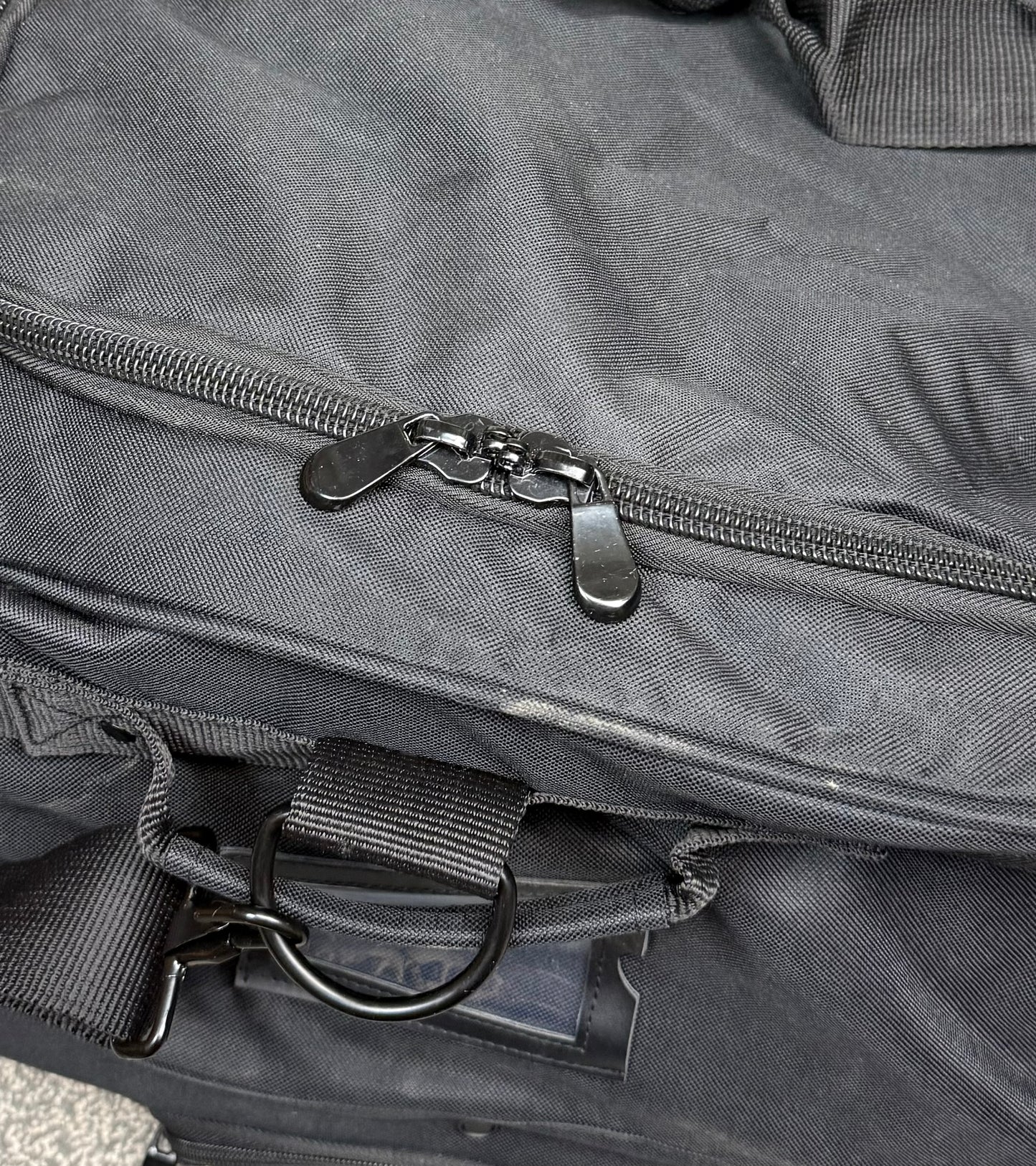 Ex Police Large Black Wheeled Holdall 100L Deployment Travel Kit Bag