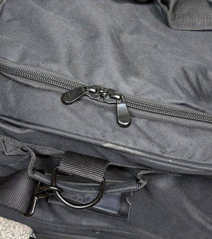 Ex Police Large Black Wheeled Holdall 100L Deployment Travel Kit Bag