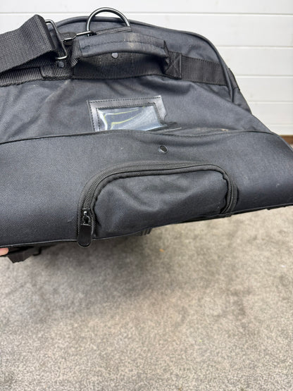 Ex Police Large Black Wheeled Holdall 100L Deployment Travel Kit Bag