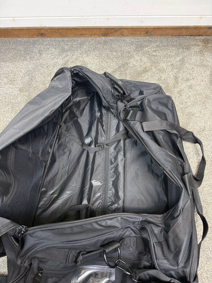 Ex Police Large Black Wheeled Holdall 100L Deployment Travel Kit Bag