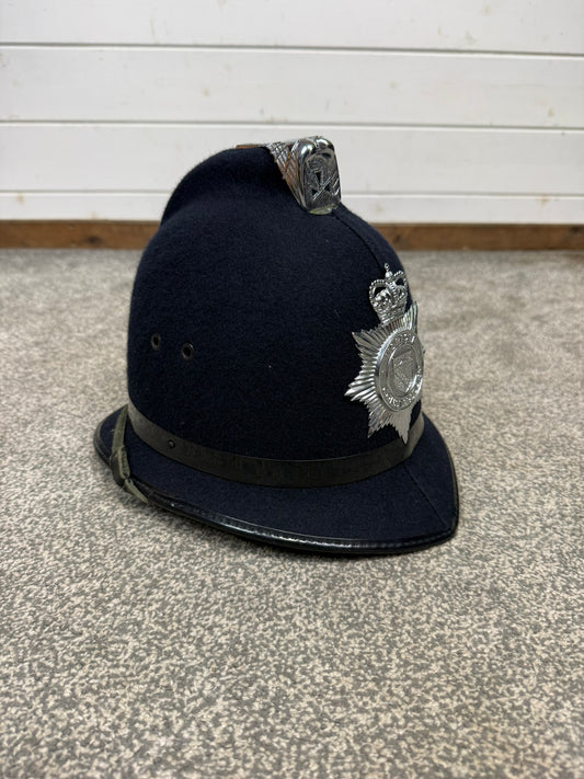 Ex Norfolk Constabulary Coxcomb Police Bobby Helmet 59cm Obsolete Collector