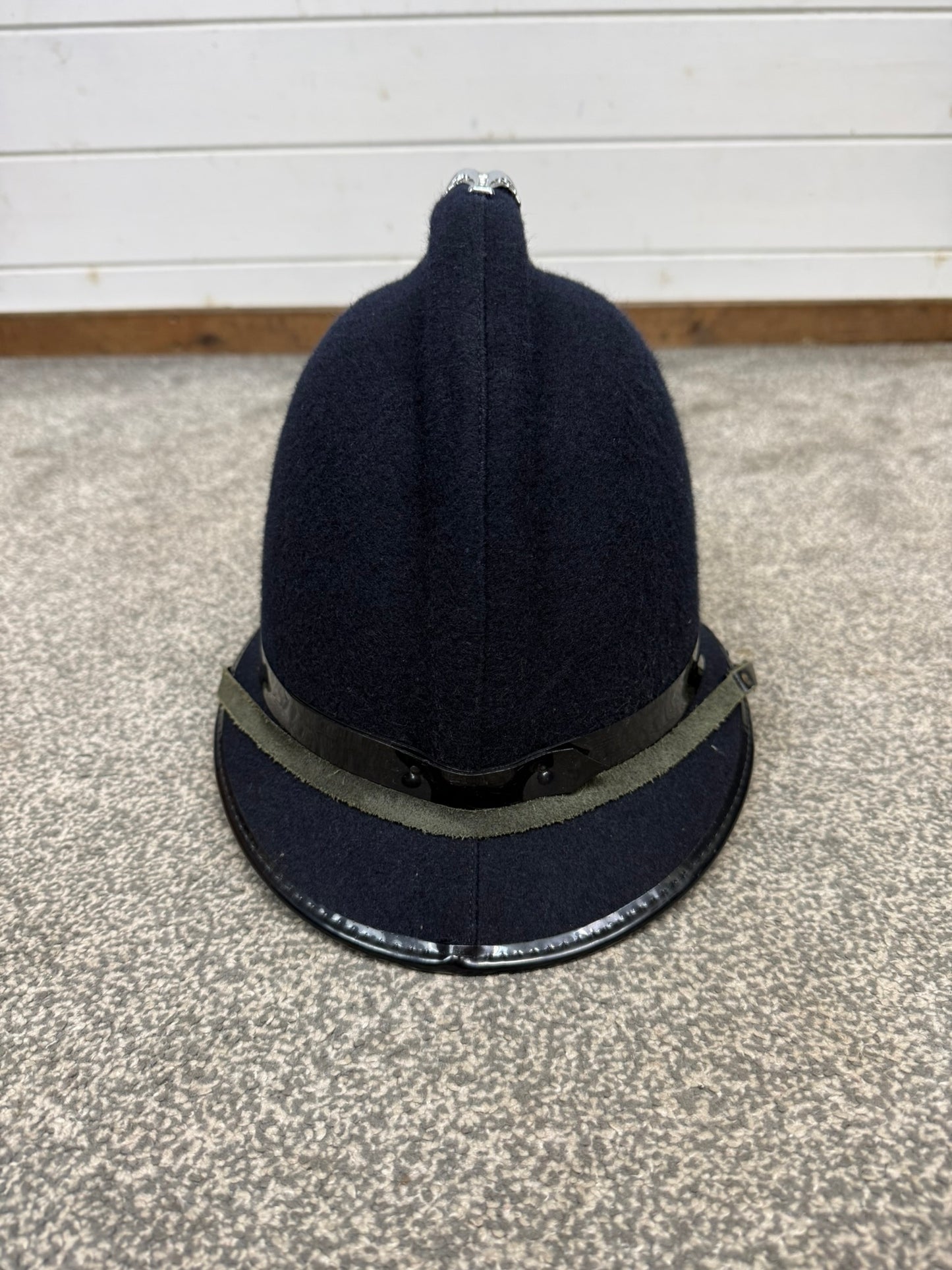Ex Norfolk Constabulary Coxcomb Police Bobby Helmet 59cm Obsolete Collector