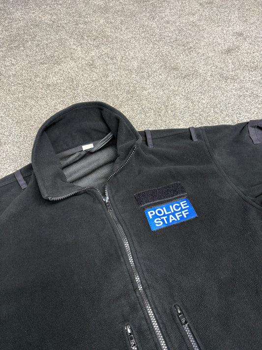 Ex Police Black Tornado Fleece POLICE STAFF - Collectible Film TV Uniform