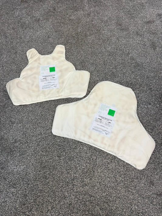 Ex Police Body Armour Stab Vest Panels Inserts Anti Stab & Ballistic HG1A & KR1
