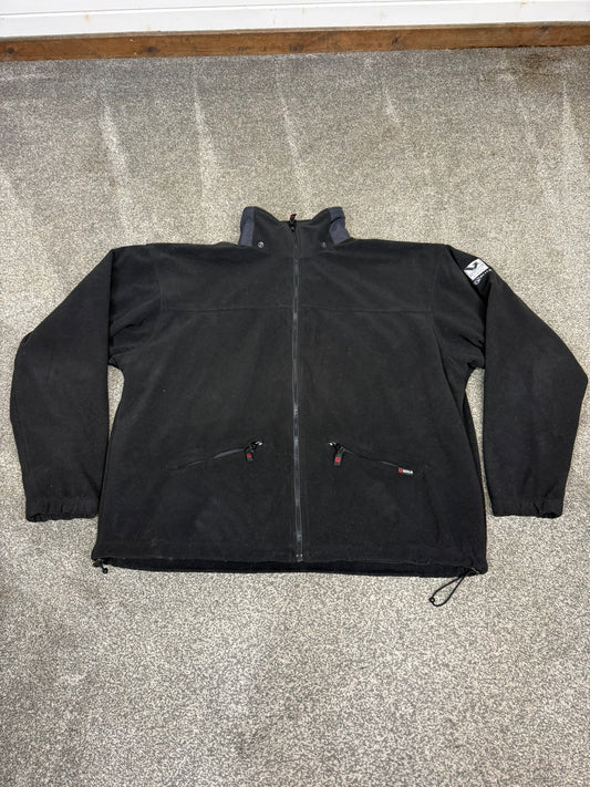 Ex Police Keela Neptune Black Fleece Windproof Waterproof - XXL