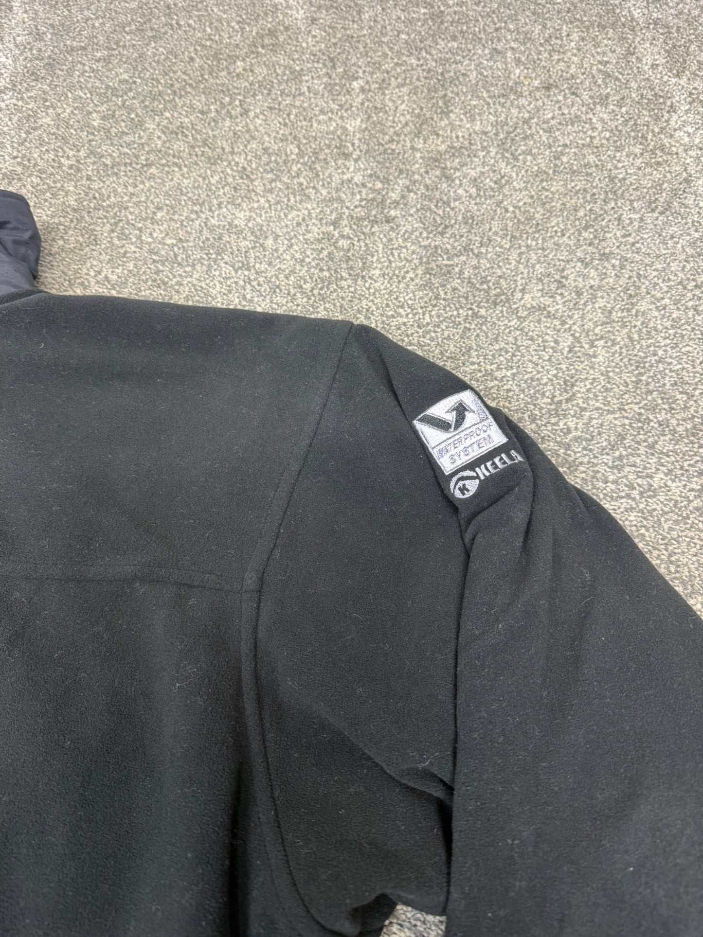 Ex Police Keela Neptune Black Fleece Windproof Waterproof - XXL