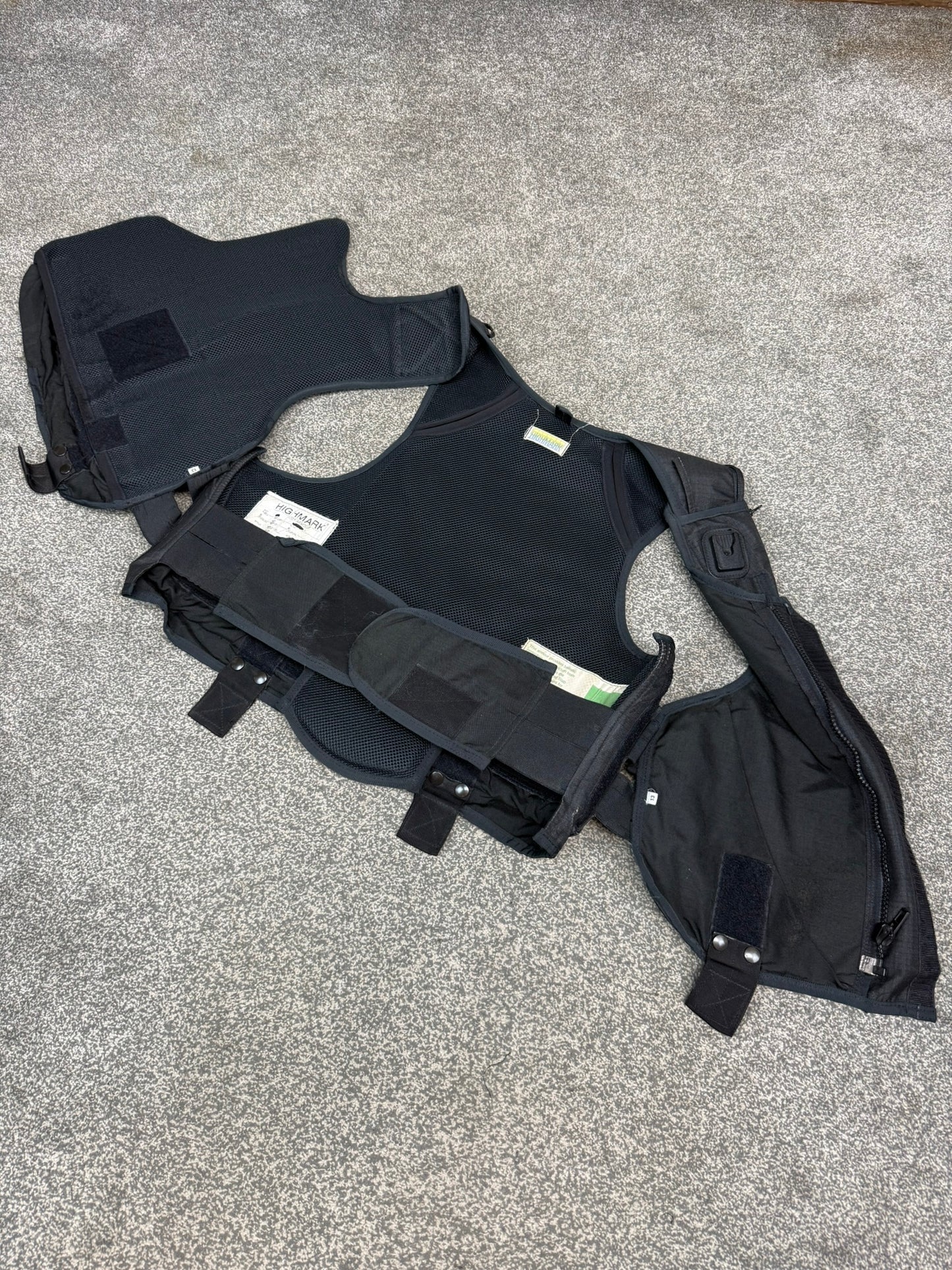 Ex Police Highmark Body Armour Stab Vest X LARGE Anti Stab & Ballistic HG1A / KR1 Security