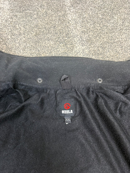 Ex Police Keela Neptune Black Fleece Windproof Waterproof - XXL