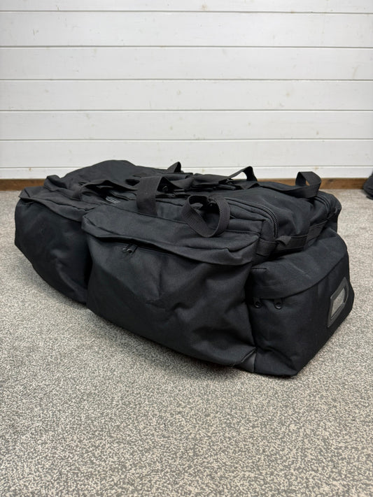 Ex Police Protec PSU Deployment Kit Bag Holdall Rucksack 100L Black Security Travel