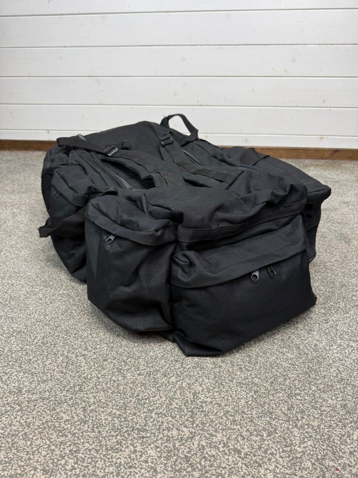 Ex Police Protec PSU Deployment Kit Bag Holdall Rucksack 100L Black Security Travel