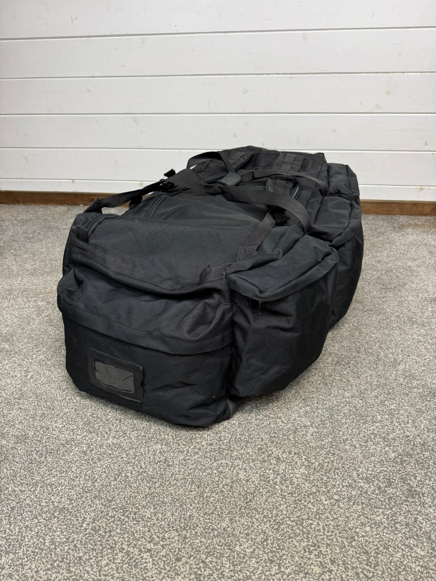 Ex Police Protec PSU Deployment Kit Bag Holdall Rucksack 100L Black Security Travel
