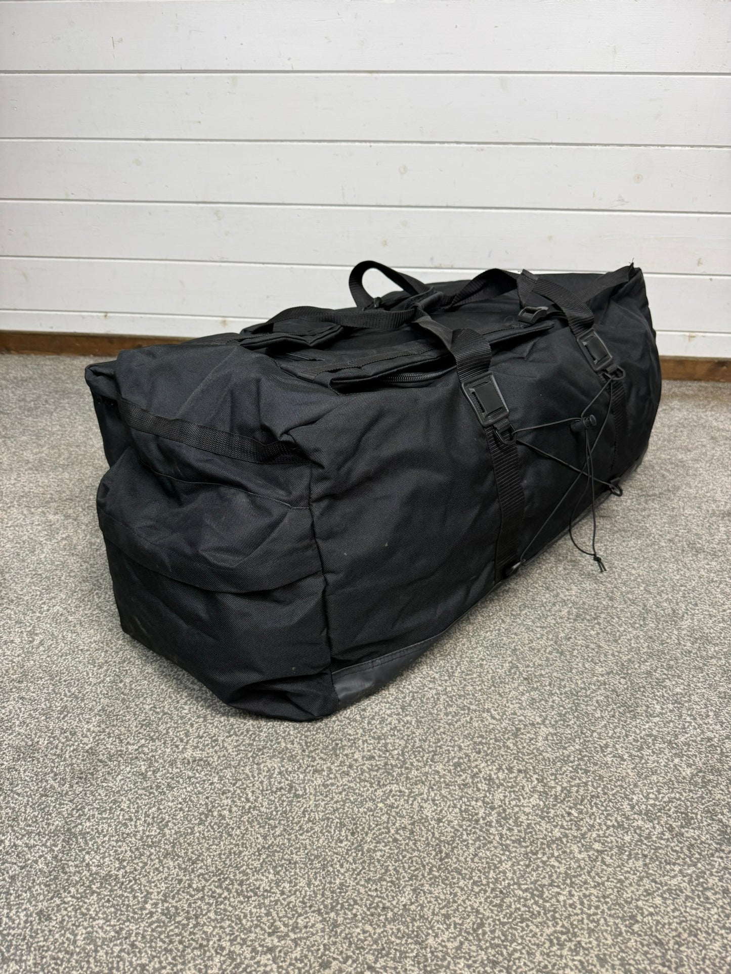 Ex Police Protec PSU Deployment Kit Bag Holdall Rucksack 100L Black Security Travel