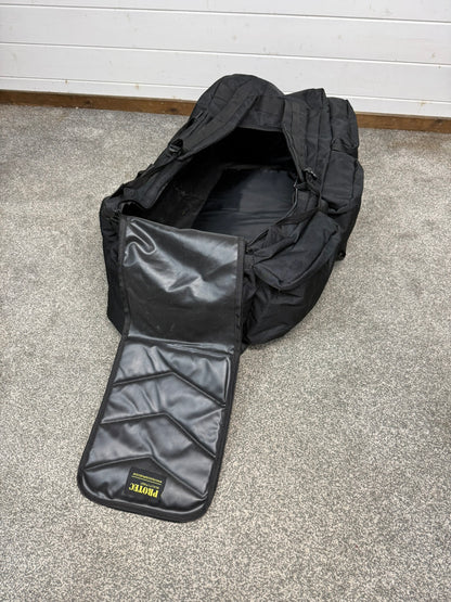 Ex Police Protec PSU Deployment Kit Bag Holdall Rucksack 100L Black Security Travel