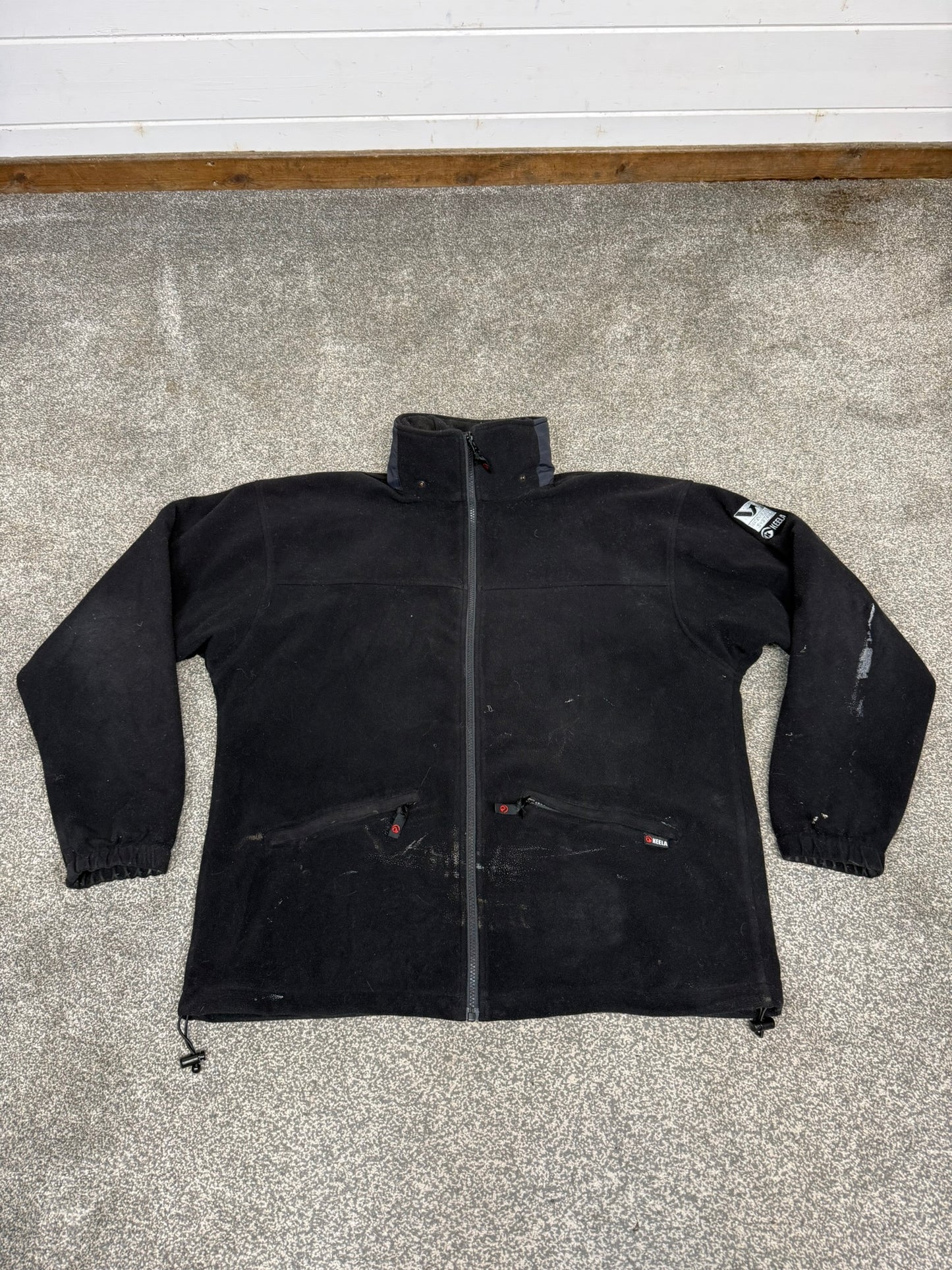 Ex Police Keela Neptune Black Fleece Windproof Waterproof - Large - Grd B