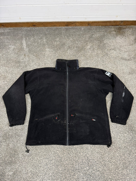 Ex Police Keela Neptune Black Fleece Windproof Waterproof - Large - Grd B