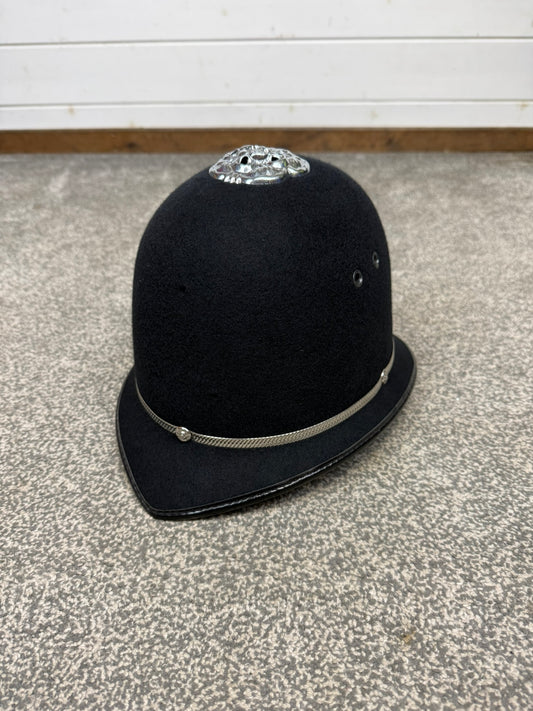 Ex Police Bobby Custodian Helmet Rose Top 60cm Fancy Dress Display