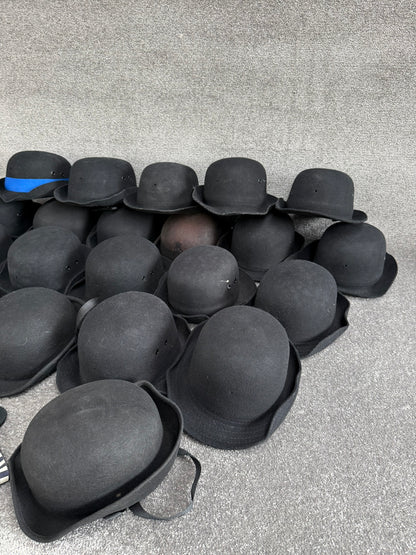 Ex Police WPC Bowler Hat Job Lot x21 Theatre Headwear Uniform Film Prop Lot