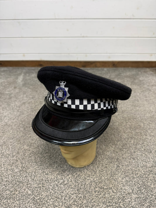 Ex Suffolk Constabulary Inspectors Peak Cap 57cm Film TV Uniform Collector Display