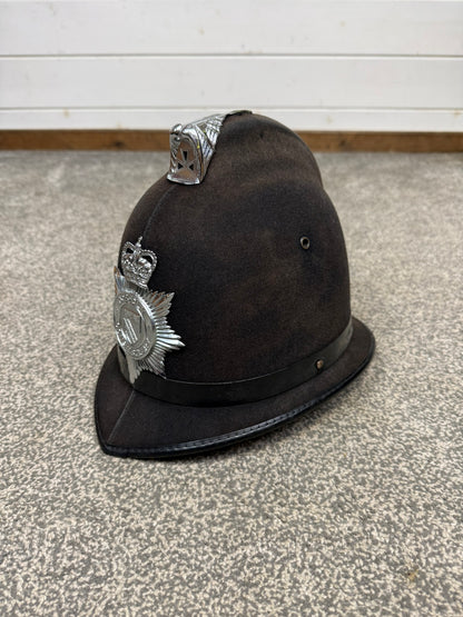 Ex Norfolk Constabulary Coxcomb Police Bobby Helmet 59cm Obsolete Collector