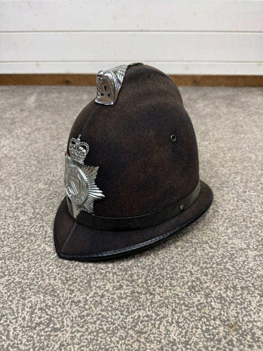 Ex Norfolk Constabulary Coxcomb Police Bobby Helmet 59cm Obsolete Collector