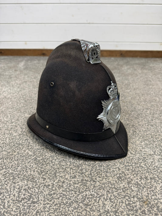 Ex Norfolk Constabulary Coxcomb Police Bobby Helmet 59cm Obsolete Collector