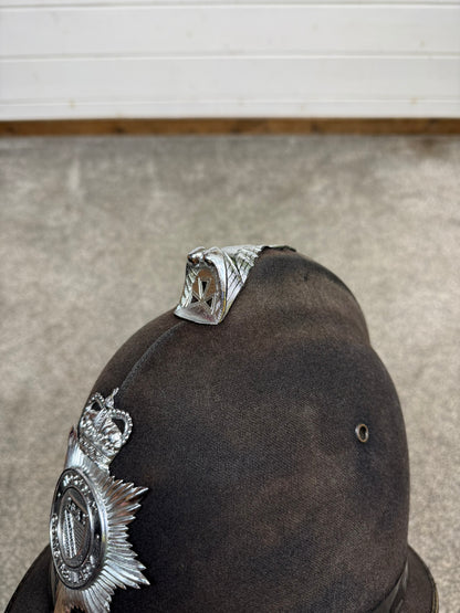 Ex Norfolk Constabulary Coxcomb Police Bobby Helmet 59cm Obsolete Collector