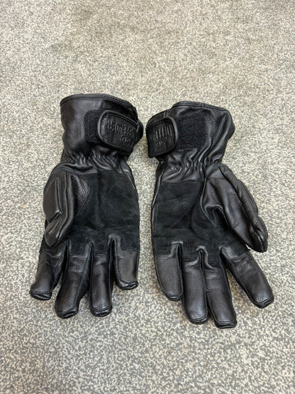 Ex Police MLA Defender Leather Riot Gloves Size 11 Motorcycle Biker Paintball Airsoft Security