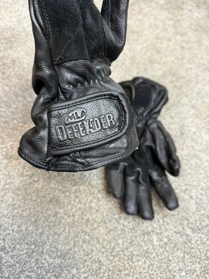 Ex Police MLA Defender Leather Riot Gloves Size 11 Motorcycle Biker Paintball Airsoft Security