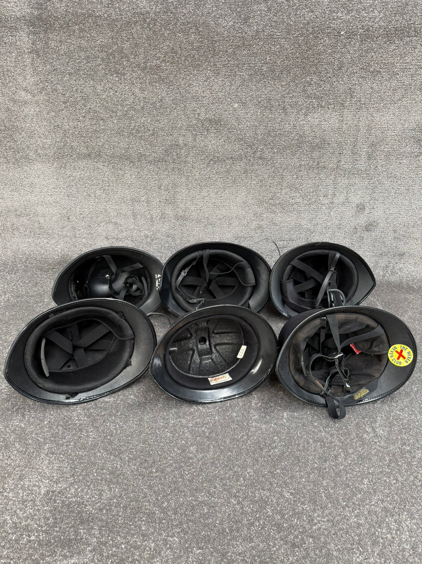 6x Ex Police Bobby Helmet Custodian Helmet Job Lot Film Display Theatre