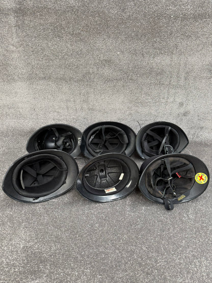 6x Ex Police Bobby Helmet Custodian Helmet Job Lot Film Display Theatre