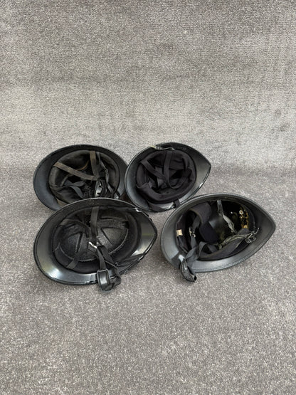 Ex Police Bobby Helmet x4 Custodian Helmet Job Lot Film Display Theatre