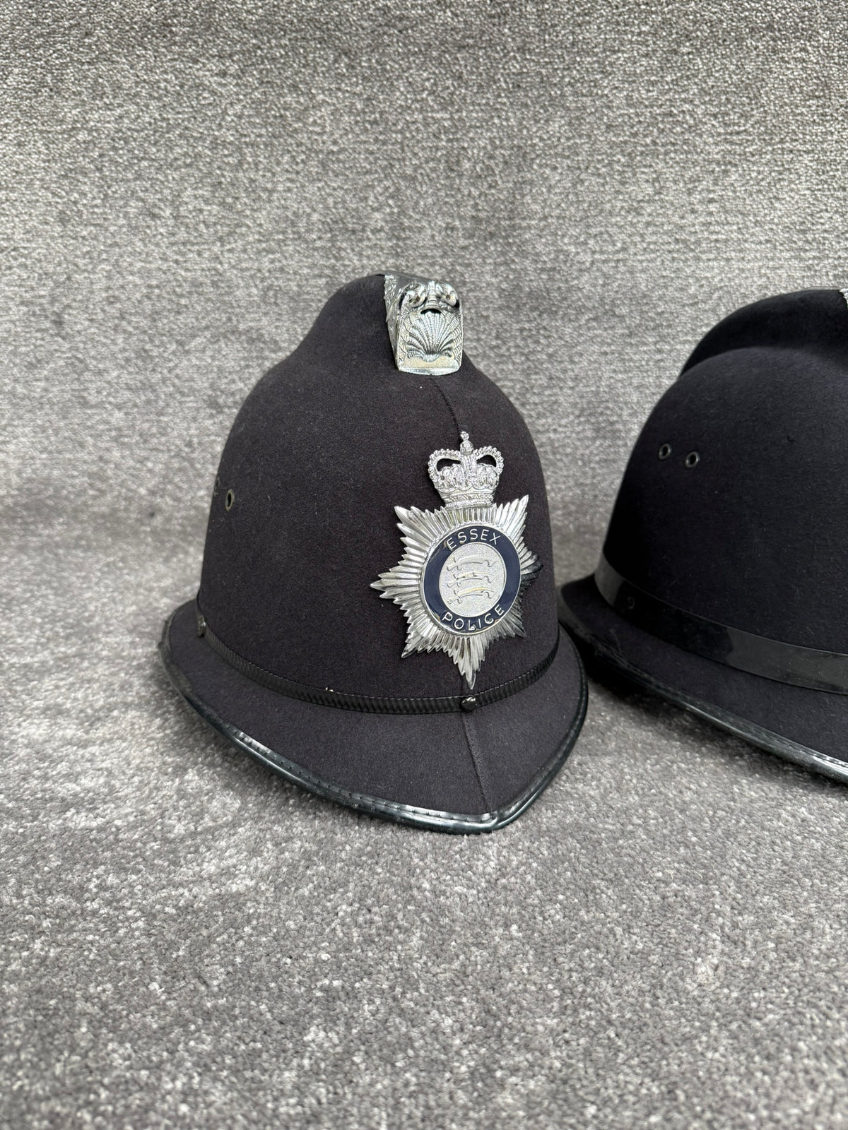 Ex Police Bobby Helmet x3 Custodian Helmet Job Lot Film Display Theatre
