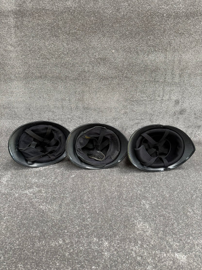 Ex Police Bobby Helmet x3 Custodian Helmet Job Lot Film Display Theatre