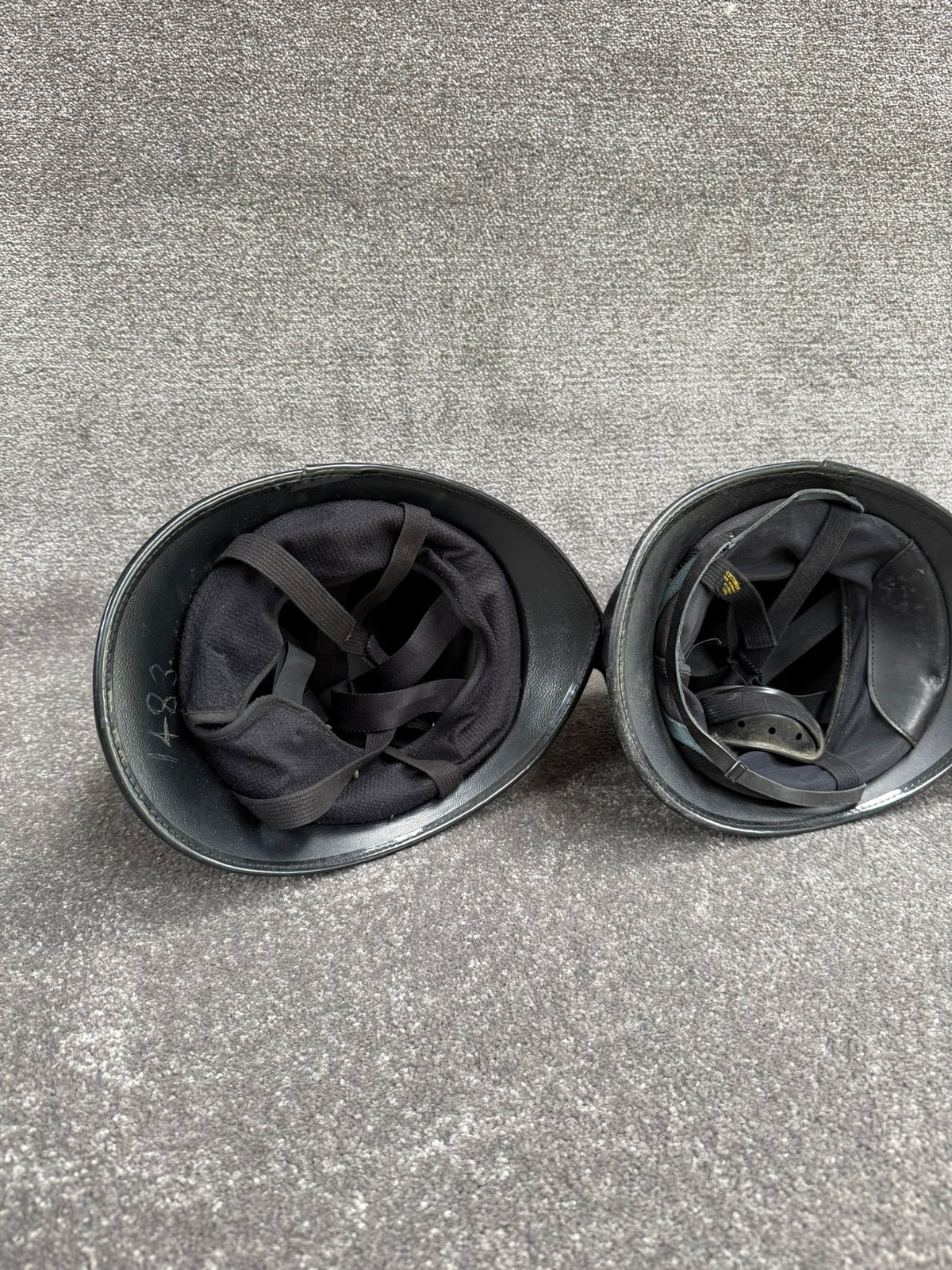 Ex Police Bobby Helmet x3 Custodian Helmet Job Lot Film Display Theatre